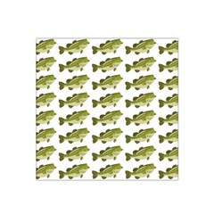 Green Small Fish Water Satin Bandana Scarf