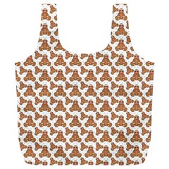 Babby Gingerbread Full Print Recycle Bag (xl) by Alisyart