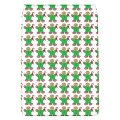 Gingerbread Men Seamless Green Background Removable Flap Cover (s) by Alisyart