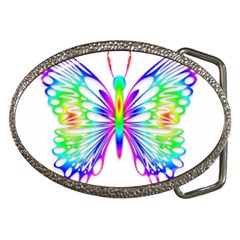 Rainbow Butterfly Belt Buckle by amazinganimals