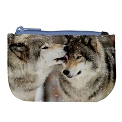 Lovable Wolves Large Coin Purse by amazinganimals