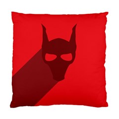 Skull Alien Species Red Character Standard Cushion Case (one Side) by Nexatart