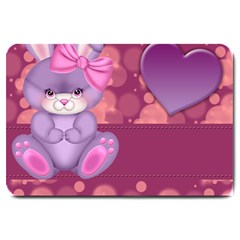 Illustration Love Celebration Large Doormat 