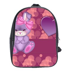 Illustration Love Celebration School Bag (large)