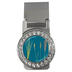 Grass Grasses Blade Of Grass Money Clips (cz)  by Nexatart