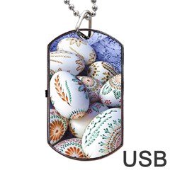Model Color Traditional Dog Tag Usb Flash (two Sides) by Nexatart