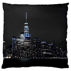 New York Skyline New York City Standard Flano Cushion Case (two Sides) by Nexatart