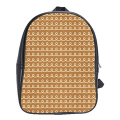 Gingerbread Christmas School Bag (large)