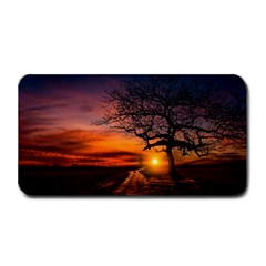 Lonely Tree Sunset Wallpaper Medium Bar Mats by Alisyart