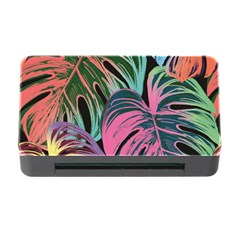 Leaves Tropical Jungle Pattern Memory Card Reader With Cf by Nexatart
