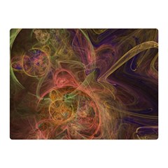 Abstract Colorful Art Design Double Sided Flano Blanket (mini) 