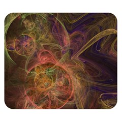 Abstract Colorful Art Design Double Sided Flano Blanket (small) 