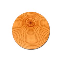 Rings Wood Line Magnet 3  (round) by Alisyart