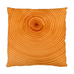 Rings Wood Line Standard Cushion Case (two Sides)