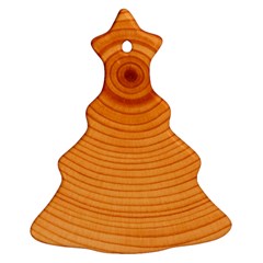 Rings Wood Line Ornament (christmas Tree) 