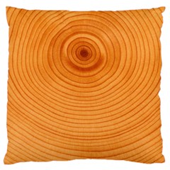 Rings Wood Line Standard Flano Cushion Case (one Side)