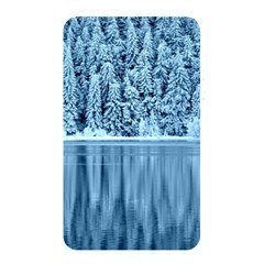 Snowy Forest Reflection Lake Memory Card Reader (rectangular) by Alisyart