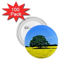 Tree In Field 1 75  Buttons (100 Pack) 