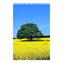 Tree In Field Shower Curtain 48  X 72  (small) 