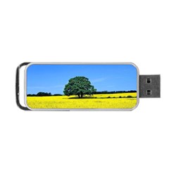 Tree In Field Portable Usb Flash (two Sides)