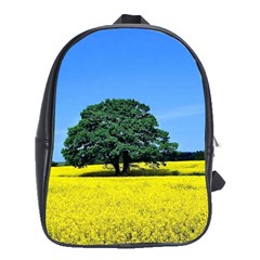 Tree In Field School Bag (xl)