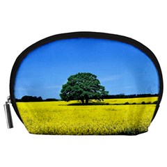 Tree In Field Accessory Pouch (large) by Alisyart