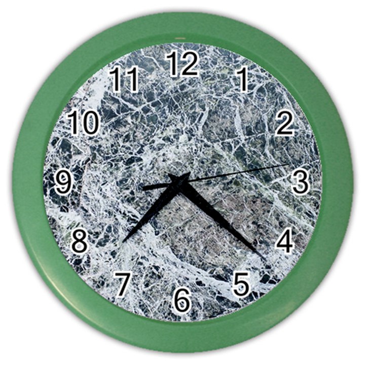 Marble Pattern Color Wall Clock