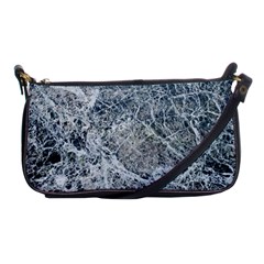 Marble Pattern Shoulder Clutch Bag