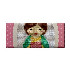 Cross Stitch Kimono Hand Towel