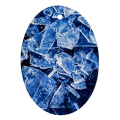 Cold Ice Ornament (oval)