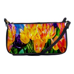 Festival Of Tulip Flowers Shoulder Clutch Bag by FunnyCow