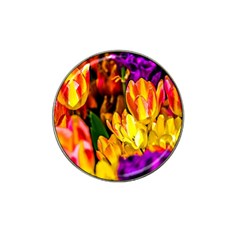 Fancy Tulip Flowers In Spring Hat Clip Ball Marker (10 Pack) by FunnyCow