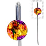 Fancy Tulip Flowers In Spring Book Mark Front