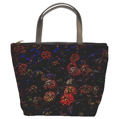 Floral Fireworks Bucket Bag by FunnyCow