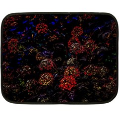 Floral Fireworks Fleece Blanket (mini) by FunnyCow