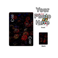 Floral Fireworks Playing Cards 54 (mini) by FunnyCow