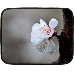 Rainy Day Of Hanami Season Fleece Blanket (mini) by FunnyCow