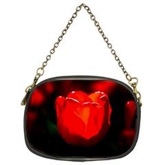 Red Tulip A Bowl Of Fire Chain Purse (two Sides) by FunnyCow