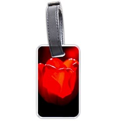 Red Tulip A Bowl Of Fire Luggage Tags (one Side)  by FunnyCow