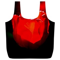 Red Tulip A Bowl Of Fire Full Print Recycle Bag (xl) by FunnyCow