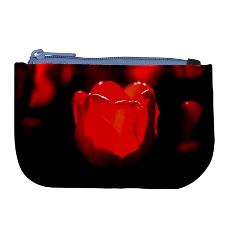 Red Tulip A Bowl Of Fire Large Coin Purse