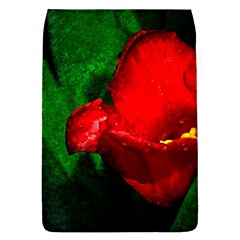 Red Tulip After The Shower Removable Flap Cover (l) by FunnyCow