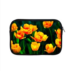 Yellow Orange Tulip Flowers Apple Macbook Pro 15  Zipper Case by FunnyCow