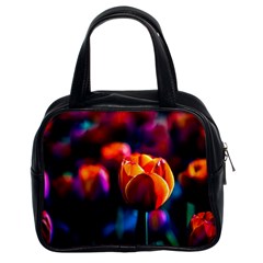 Red Tulips Classic Handbag (two Sides) by FunnyCow