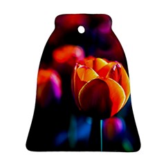 Red Tulips Ornament (bell) by FunnyCow