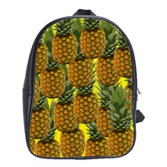 Tropical Pineapple School Bag (large)