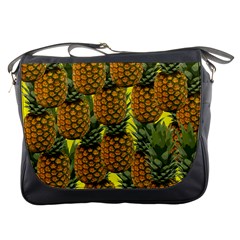 Tropical Pineapple Messenger Bag