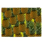 Tropical Pineapple Cosmetic Bag (XXL) Back