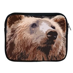 Bear Looking Apple Ipad 2/3/4 Zipper Cases