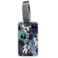 Astronaut Space Galaxy Luggage Tags (one Side) 